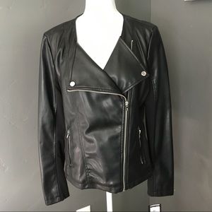 Wilson’s Leather Vegan Motorcycle Jacket - L NWT